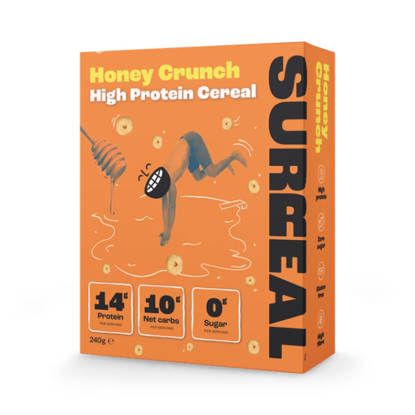 Surreal High Protein Cereal Sugar Honey 240g