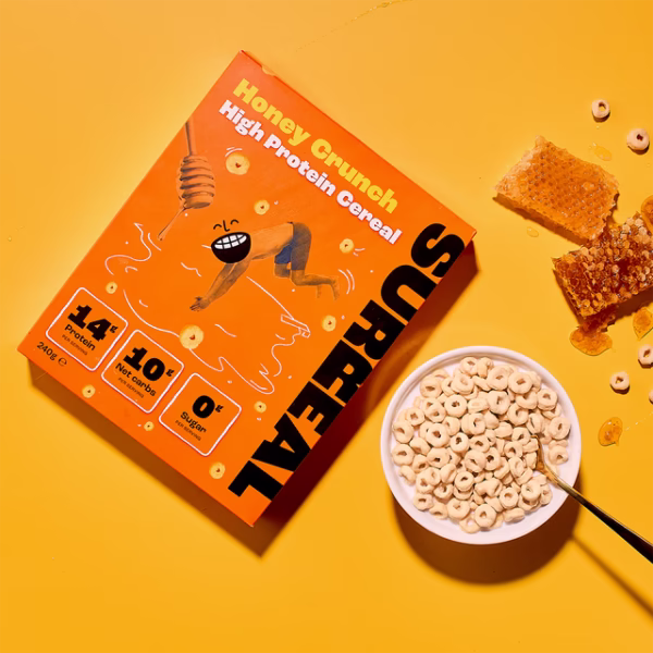 Surreal High Protein Cereal Sugar Honey 240g - Image 3