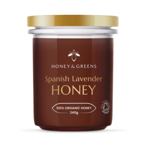 Honey & Greens Organic Lavender Honey 240g