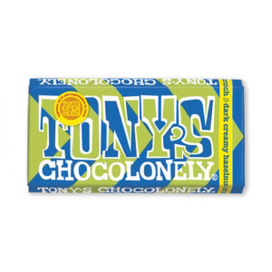 Tony's Chocolonely Dark Chocolate Almond Sea Salt 180g