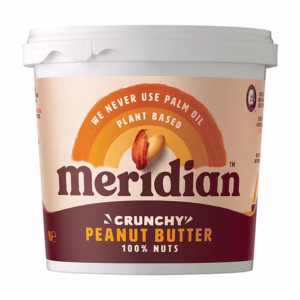 Meridian Natural Crunchy Peanut Butter 1kg