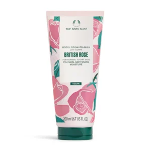 The Body Shop British Rose Lotion-to-Milk 200ml