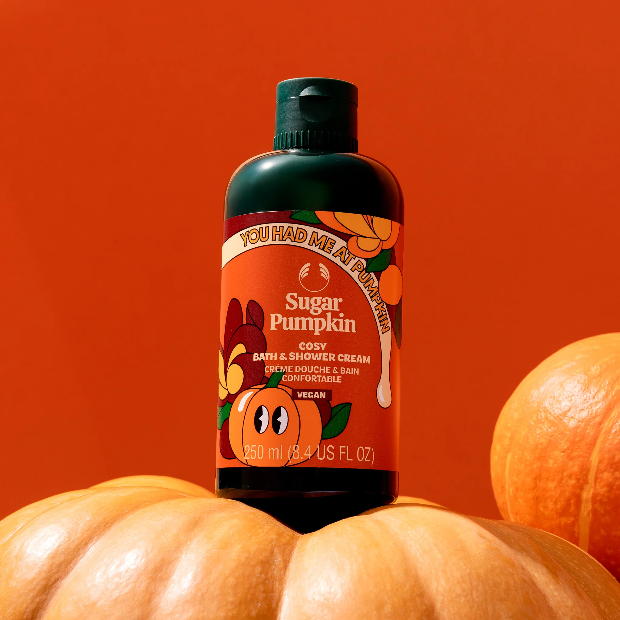 The Body Shop Sugar Pumpkin Bath & Shower Cream 250ml - Image 2