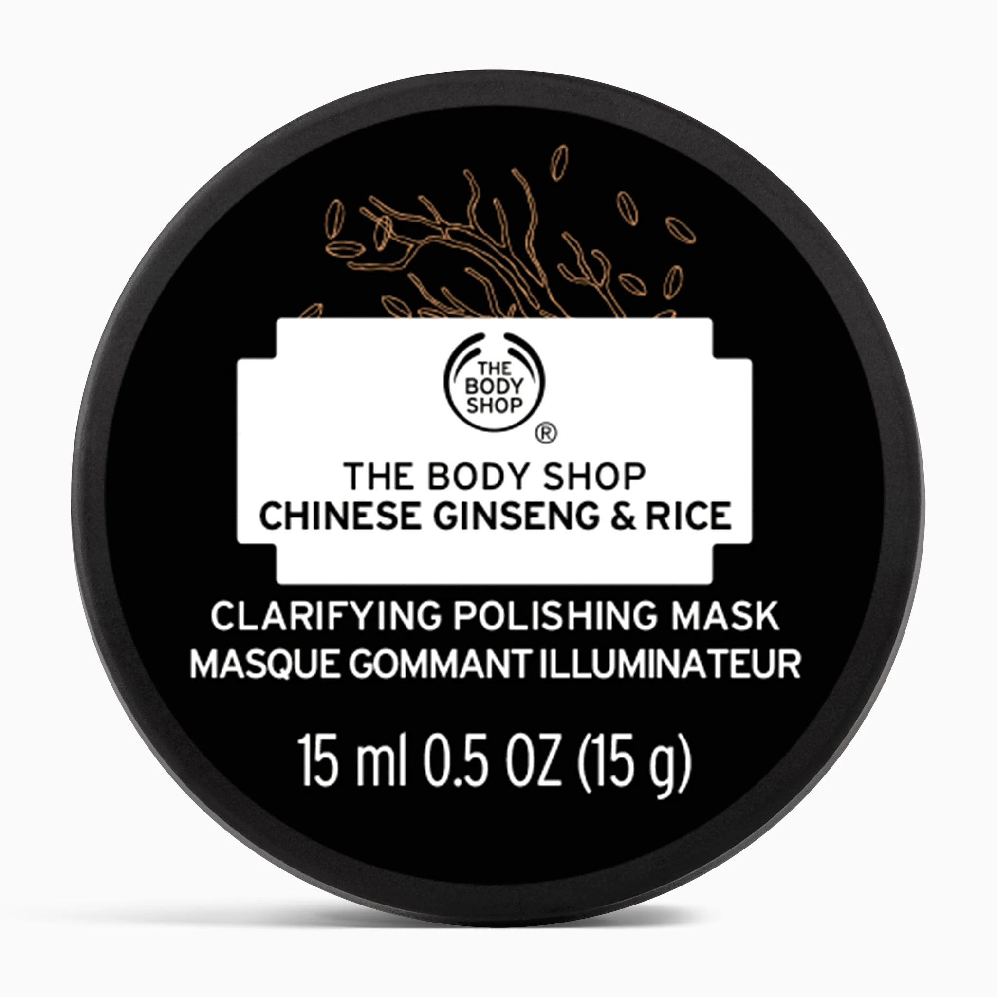 The Body Shop Chinese Ginseng & Rice Clarifying Polishing Mask 15ml