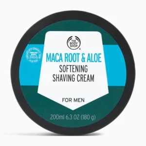 The Body Shop Maca Root & Aloe Softening Shaving Cream  For Men 200ml