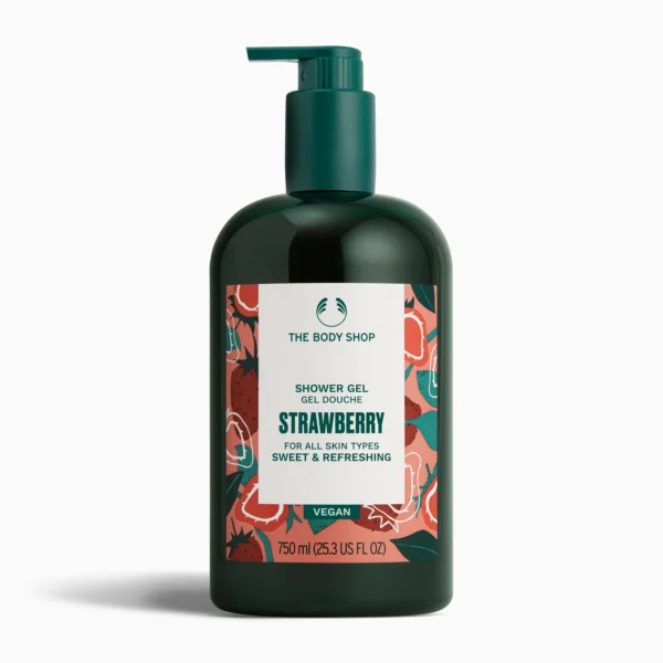 The Body Shop Strawberry Shower Gel 750ml - Image 3