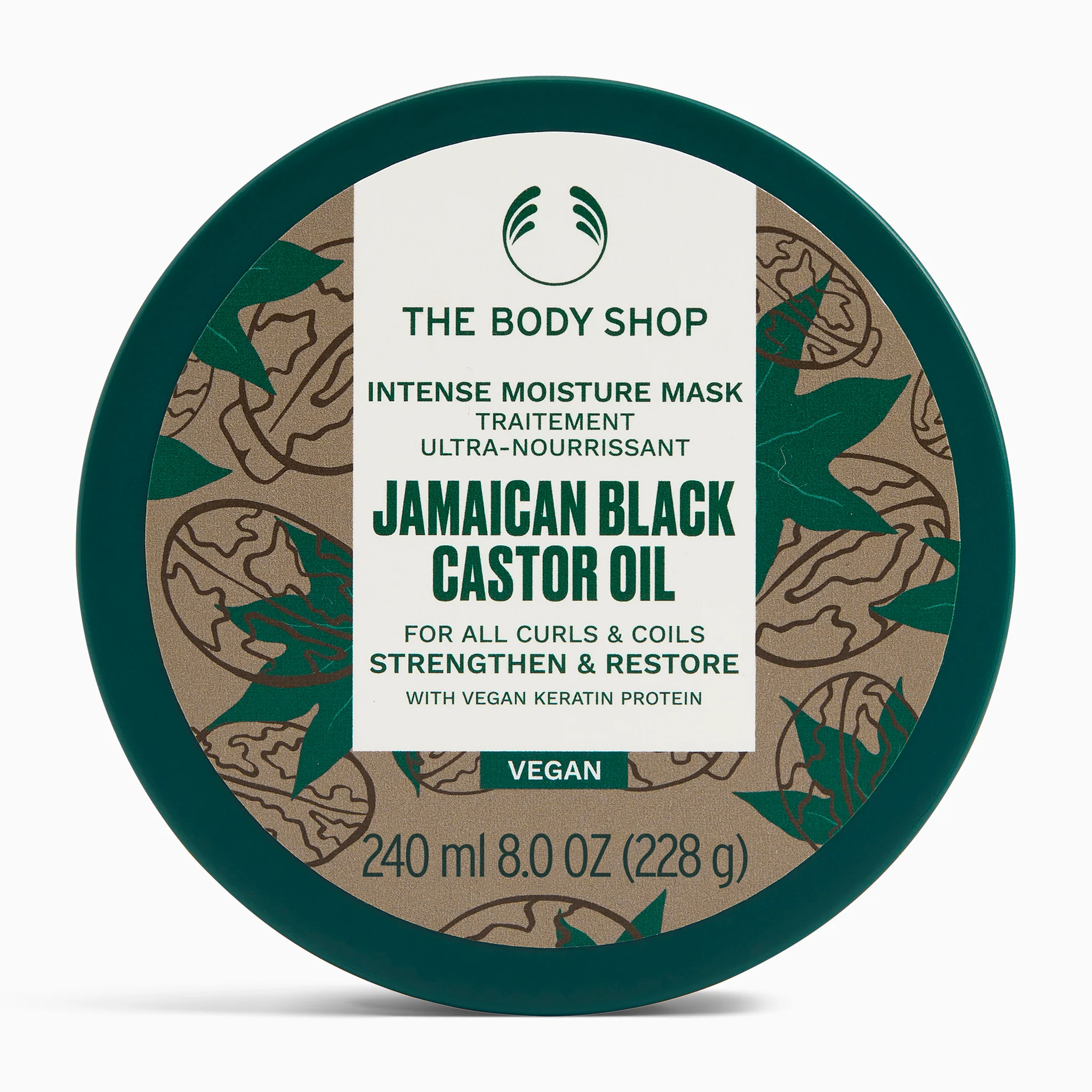 The Body Shop Jamaican Black Castor Oil Intense Moisture Mask 240ml