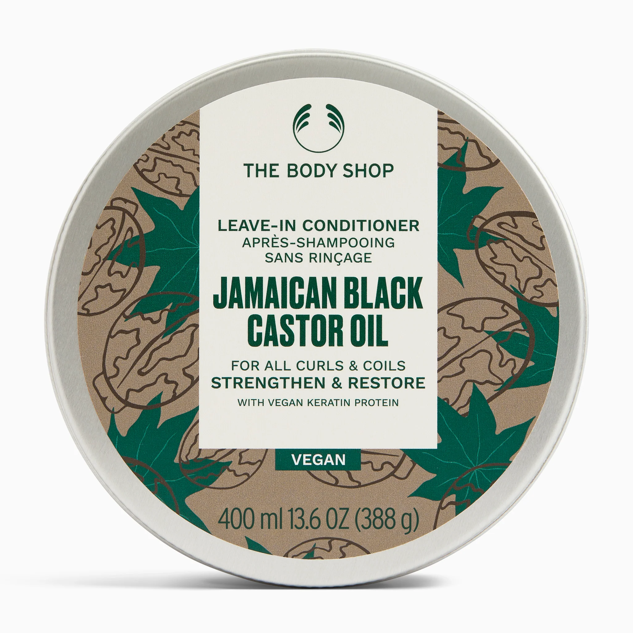 The Body Shop Jamaican Black Castor Oil Leave-In Conditioner 400ml