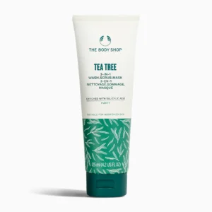 The Body Shop Tea Tree 3-in-1 Wash, Scrub & Mask 125ml