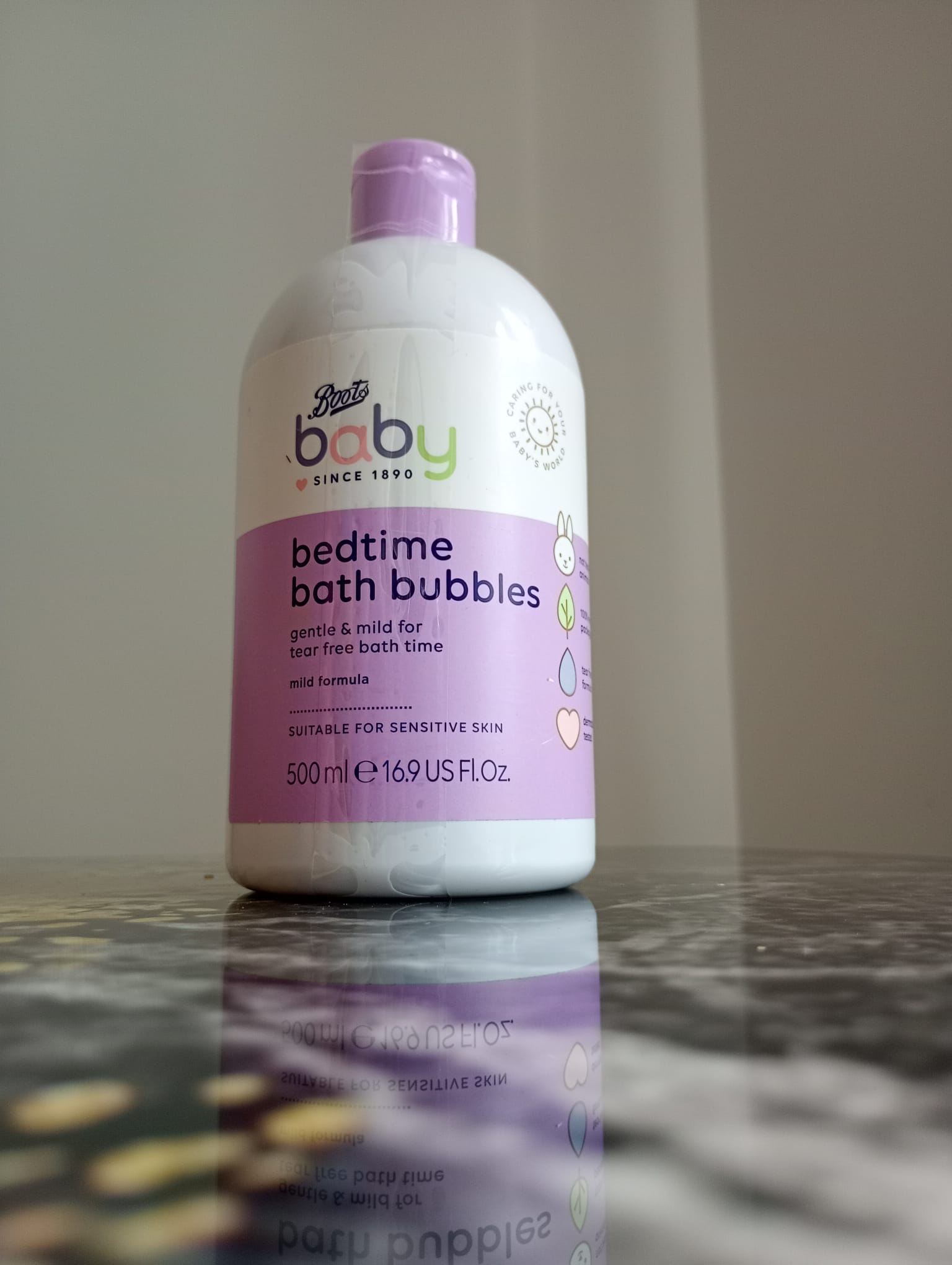Boots Baby Bedtime bath bubbles 500ml