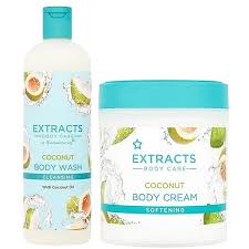 Superdrug Extracts Coconut Body Scrub 465ml